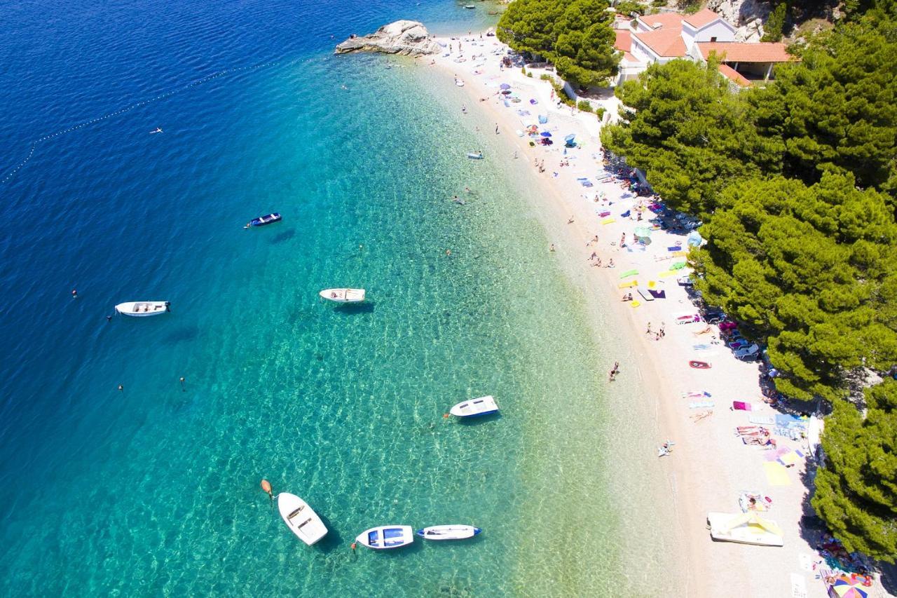 Rooms With A Parking Space Brela, Makarska - 17281 Exteriér fotografie