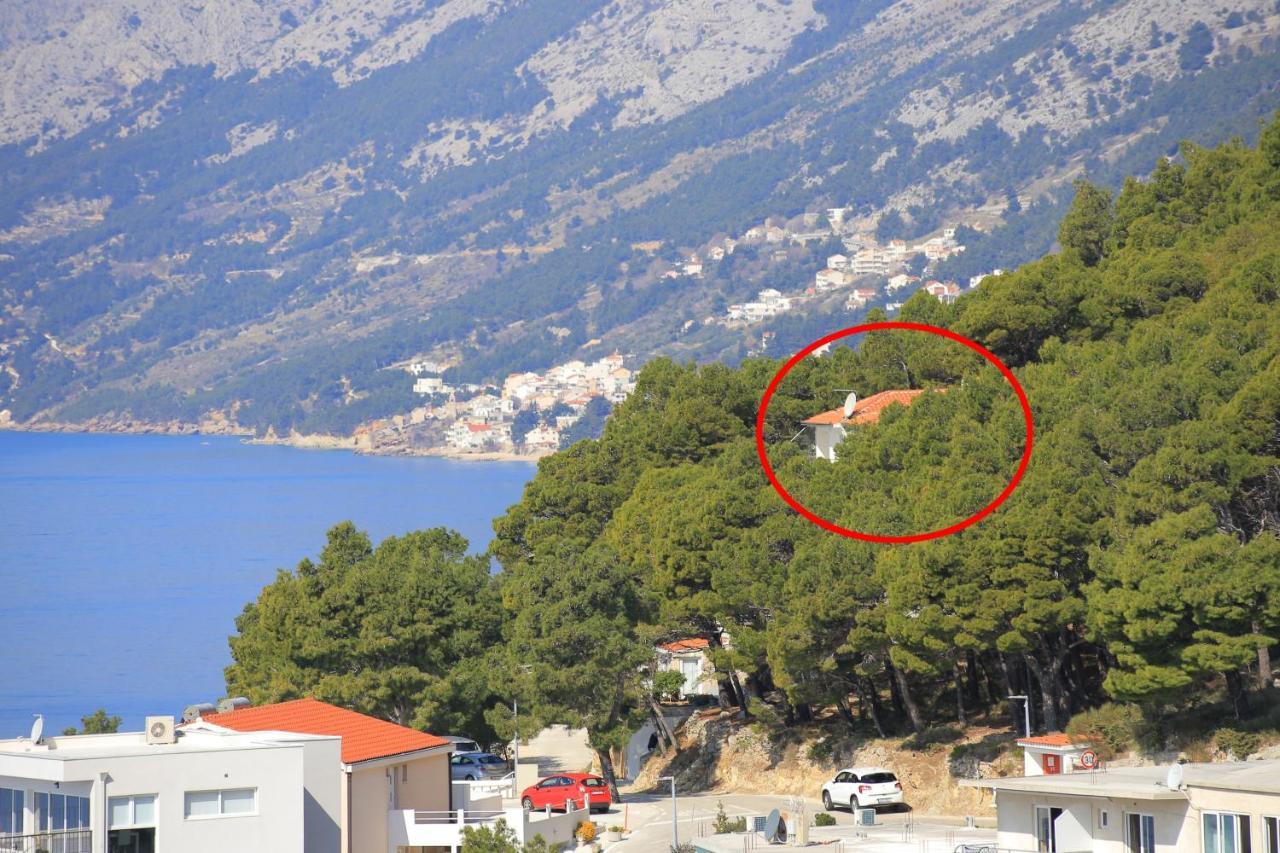 Rooms With A Parking Space Brela, Makarska - 17281 Exteriér fotografie